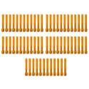 Taper Candle for Home Décor | Soy Wax Healing Aromatherapy LongLasting Candles for Weddings,Special Events | Clean Burn for Elegant Lighting &amp; Ritual Uses (Orange, Pack of 5)