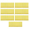 Taper Candle for Home Décor | Soy Wax Healing Aromatherapy LongLasting Candles for Weddings,Special Events | Clean Burn for Elegant Lighting &amp; Ritual Uses (Yellow, Pack of 7)