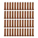 Taper Candle for Home Décor | Soy Wax Healing Aromatherapy LongLasting Candles for Weddings,Special Events | Clean Burn for Elegant Lighting &amp; Ritual Uses (Brown, Pack of 4)