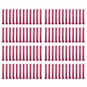 Taper Candle for Home Décor | Soy Wax Healing Aromatherapy LongLasting Candles for Weddings,Special Events | Clean Burn for Elegant Lighting &amp; Ritual Uses (Pink, Pack of 8)