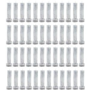 taper candles 4534 for home decor  soy wax healing aromatherapy long lasting candles for weddingsspecial events silver pack of 4