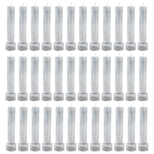 taper candles 4534 for home decor  soy wax healing aromatherapy long lasting candles for weddingsspecial events silver pack of 3
