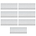 Taper Candles 4.5" for Home Decor | Soy Wax Healing Aromatherapy Long Lasting Candles for Weddings,Special Events (Silver, Pack of 7)