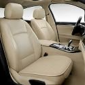 Hector Seat Cover Set in Beige – Three-Piece Design for Hector Seats, covers front seats &amp; rear bench. Durable, tear-resistant fabric with reinforced stitching, tailored fit, easy install &amp; clean,