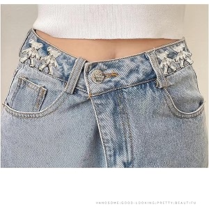 pant waist tightener adjustable waist buckle set extra button for jeans to make tighter instant jeans button pins for pants jeans skirts 4 black teddy bear