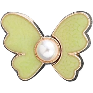 pant waist tightener adjustable waist buckle set extra button for jeans to make tighter instant jeans button pins for pants jeans skirts 2 fluorescent green butterfly