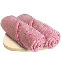 Heelium Bamboo Bath &amp; Swim Towel, Super Absorbent &amp; Antibacterial, 600 GSM, 140 cm x 70 cm, Set of 2, White
