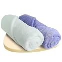 HEELIUM Bamboo Bath Towel | Ultra Absorbent | 3X Softer Than Cotton Towels | 140 x 70 cm - 600 GSM | Pack of 3 - Grey