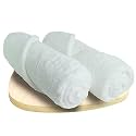 HEELIUM Bamboo Bath Towel | Ultra Absorbent | 3X Softer Than Cotton Towels | 140 x 70 cm - 600 GSM | Pack of 3 - Grey