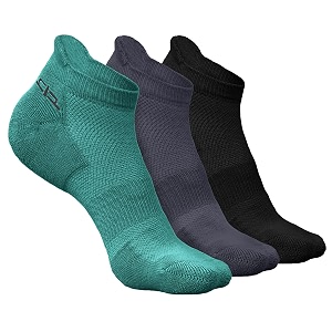 heelium bamboo ankle socks for men  odour-free and breathable  padded base and anti-bacterial  3x softer than regular socks