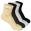 HEELIUM Bamboo Socks for Women | Quarter Length | 3X Softer than Cotton Socks | Odour-Free &amp; Breathable | Superior Comfort &amp; Cushioned Base