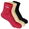 HEELIUM Bamboo Socks for Women | Quarter Length | 3X Softer than Cotton Socks | Odour-Free &amp; Breathable | Superior Comfort &amp; Cushioned Base