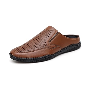 Heels County Backless Sandals for Men