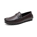 Heels County Faux Leather Loafers Shoes for