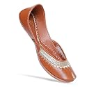 HEER Beige Zari Women39s Jutti Mojari Traditional