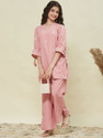 Heerkart Girls Casual Kurta and Palazzo Set