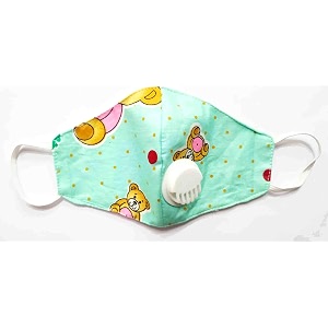 Heeva creation kids cotton mask Green