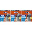 Hefty Ultra Strong Trash Bags,Black Tall Kitchen Trash Bags 13 Gallon Size,Break Resistant Drawstring Enclosure,Continuous Odor Control,Blackout,Clean Burst Scent,110 Count,(Pack of 3)