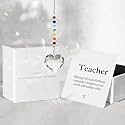 Hegelda Teacher Gifts for Women Crystal Suncatcher Ornaments