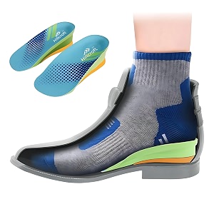height increase insole - 4 inch boost with cushioned dual layer comfort for men amp women - feel taller walk confidently small