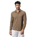 HEKTOR Mens Hidden Button ShirtLong Sleeve Bubble