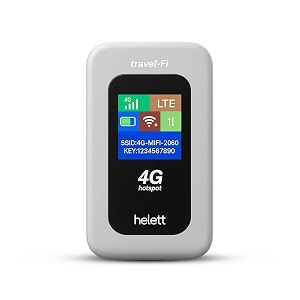 helett travelfi 4g lte portable wifi hotspot dongle with 1534 screen  all-sim support  5g sim compatibleoperates on 4g lte upto 150 mbps  2100mah battery  plugampplay data card with sim adapter