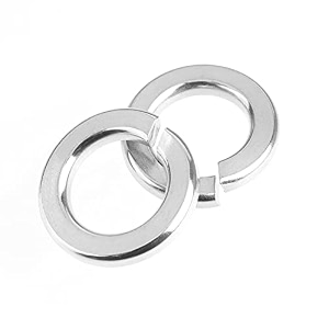 helifouner 10 pieces 3434 stainless steel split lock washers 304 stainless steel 18-8 spring lock washers for screws bolts