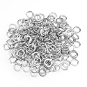 HELIFOUNER 100 Pieces 6# Stainless Steel Split Lock Washers, Spring Lock Washers for Screws Bolts