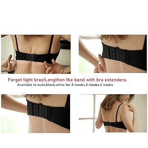 helisha women39s amp girls bra hook extender for women save your bra increase band length-bra extensions-bra extender hook-bra hooks for women free-size