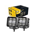 Hella 1Fa 358 176-801 Led-Car Spotlight - Black Magic Cube Kit 2.7" - 12/24V - Mounting - Short Distance Lighting - Cable: 500Mm - Plug: Deutsch Plug - Kit - Quantity: 2