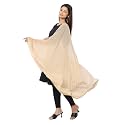 HELLA FASHIONS 2.25 Meters Solid Chiffon Dupatta, Lightweight Designer Chunni, Scarf for Ethnic Wear, Casual Wear -Pack of 1
