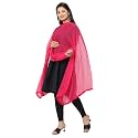 HELLA FASHIONS 2.25 Meters Solid Chiffon Dupatta, Lightweight Designer Chunni, Scarf for Ethnic Wear, Casual Wear -Pack of 1
