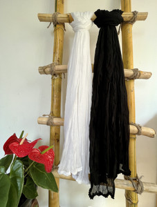 hella fashions chiffon solid women dupatta