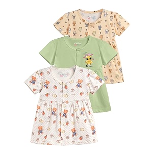 HELLCAT 100 Cotton Baby Frock Dress for