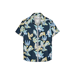 HELLCAT Beige Trendy Regular Fit Printed Causal