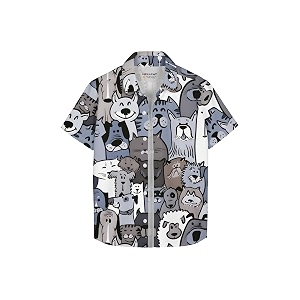 HELLCAT Beige Trendy Regular Fit Printed Causal