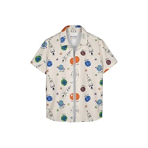 HELLCAT Beige Trendy Regular Fit Printed Causal