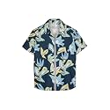 HELLCAT Beige Trendy Regular Fit Printed Causal