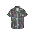 HELLCAT Beige Trendy Regular Fit Printed Causal