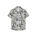 HELLCAT Beige Trendy Regular Fit Printed Causal