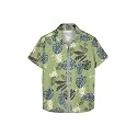 HELLCAT Beige Trendy Regular Fit Printed Causal
