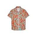 HELLCAT Beige Trendy Regular Fit Printed Causal