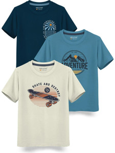 Hellcat Boys Printed Cotton Blend Regular T