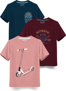 Hellcat Boys Printed Cotton Blend Regular T