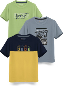 Hellcat Boys Printed Cotton Blend Regular T