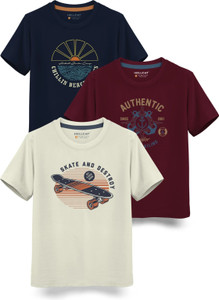 Hellcat Boys Printed Cotton Blend Regular T