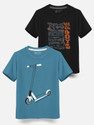 Hellcat Boys Printed Cotton Blend Regular T Shirt