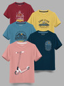 Hellcat Boys Printed Cotton Blend Regular T Shirt
