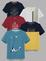 Hellcat Boys Printed Cotton Blend Regular T Shirt