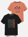 Hellcat Boys Printed Cotton Blend Regular T Shirt